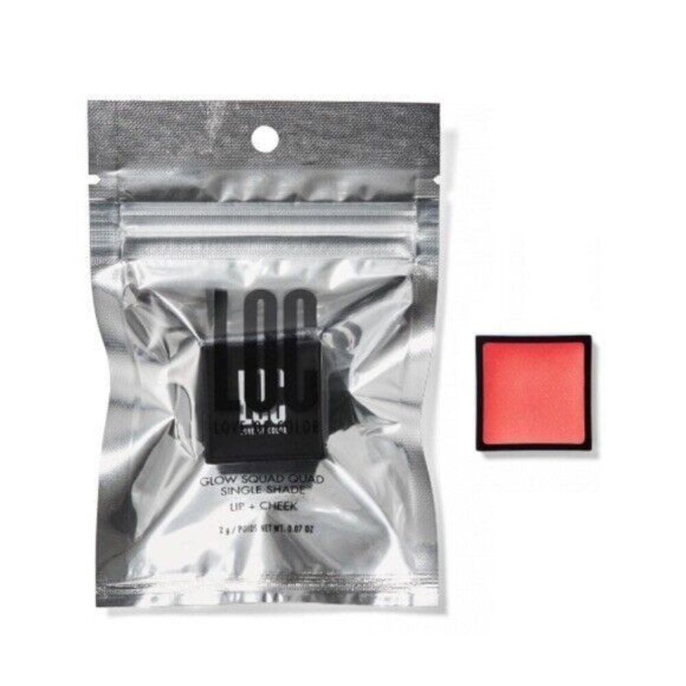 LOC Love of Color Glow Squad Quad Shade for Lip + Cheek in POP 0.07oz NEW Sealed